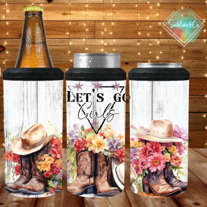 Porte-Cannette 4 en 1 - Let's Go Girl !