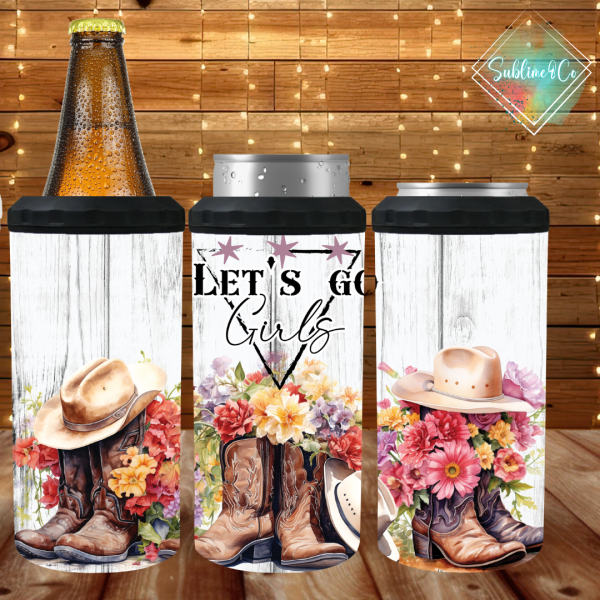 Porte-Cannette 4 en 1 - Let's Go Girl !