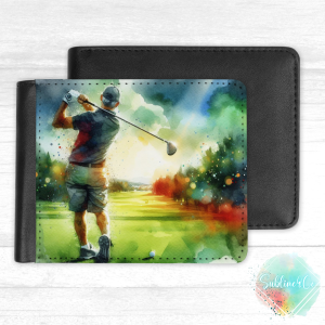 Portefeuille Homme Golf Élégant