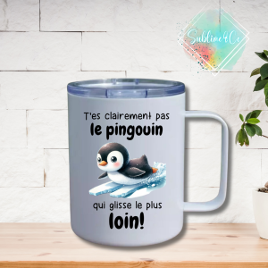 tasse iso pingouin