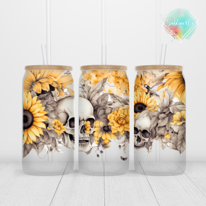 Verre-16oz-crane-tournesol
