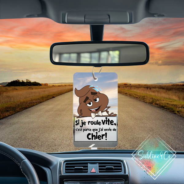 Désodorisant-Si je roule vite